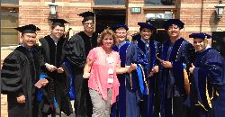 2015 Doctoral Hooding Ceremony Group