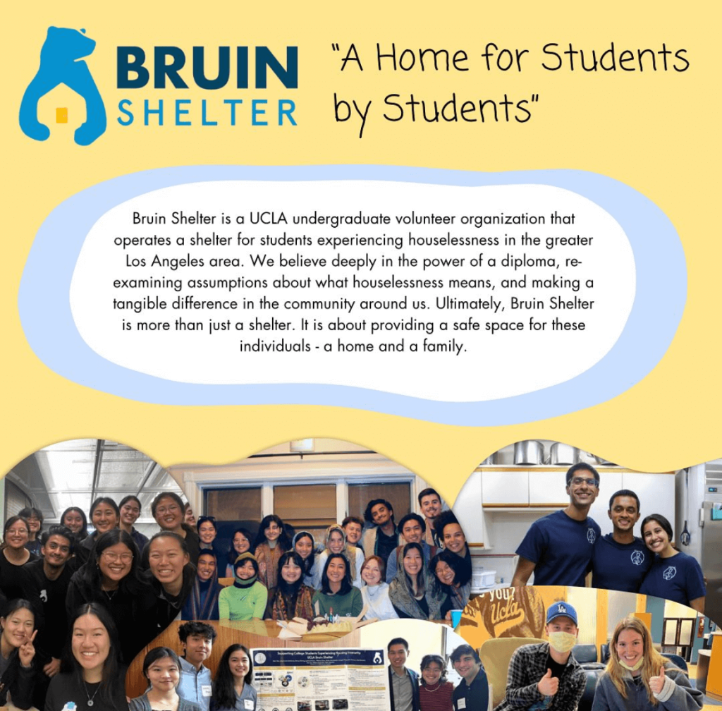 Bruin Shelter's flyer