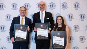Richard Wesel, Benjamin Williams and Veronica Santos (from left to right)