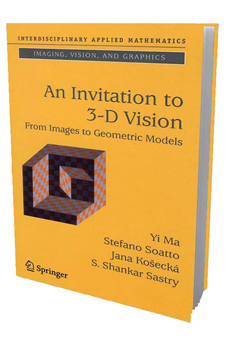 An Invitation to 3-D Vision textbook