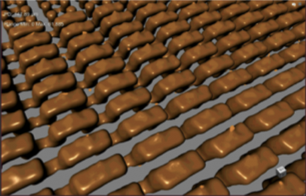 Flexible microLED displays