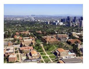 Aerial Viewshot of UCLA Campus