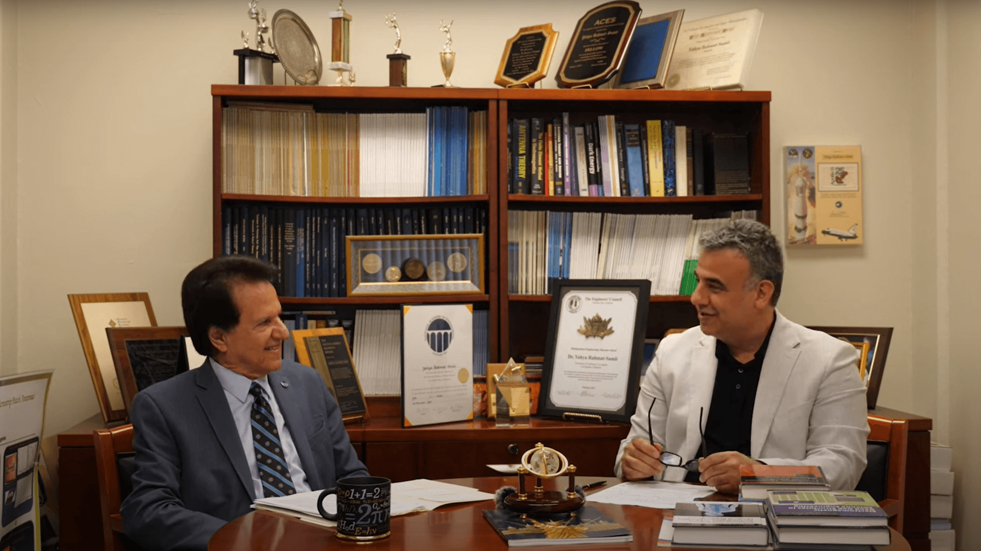 IEEE Antennas and Propagation Society interviewed Distinguished Professor Yahya Rahmat-Samii