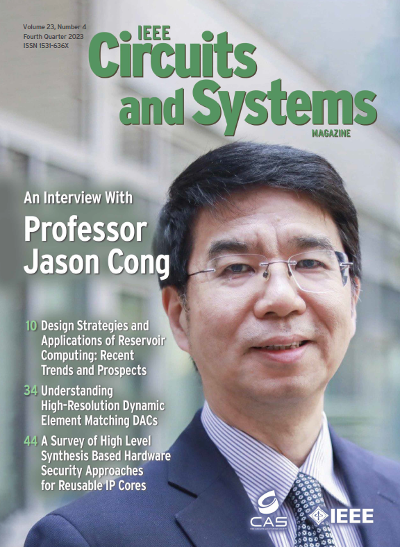 Jason Cong on the cover of IEEE Circuits and Systems